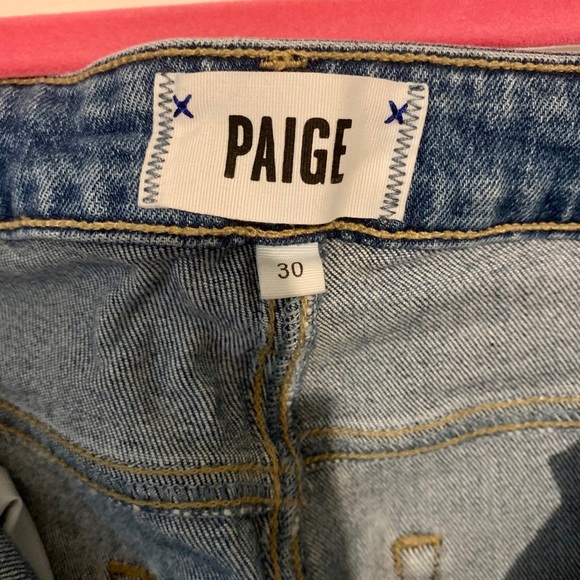 Paige blue jeans skinny leg - Picture 4 of 5